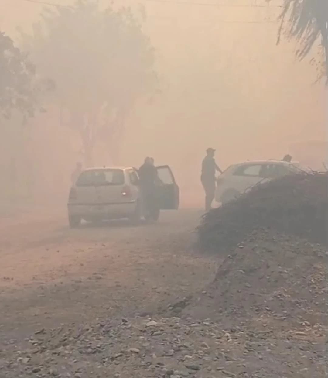 Santa Lucia: Incendio en Alto de Sierra afectó viviendas