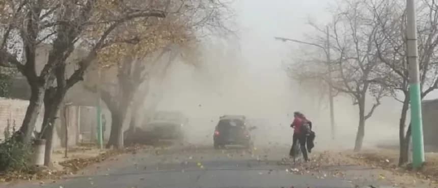 Se activa Alerta Amarilla por Viento Zonda en San Juan para este viernes