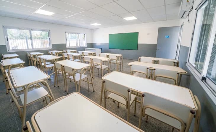Impermeabilizaron los techos de 460 escuelas en San Juan